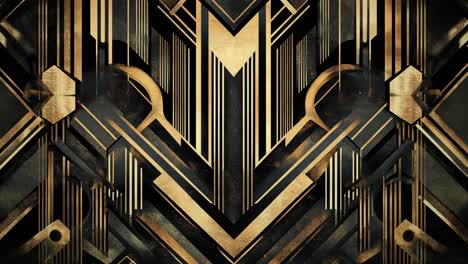 art deco geometric pattern
