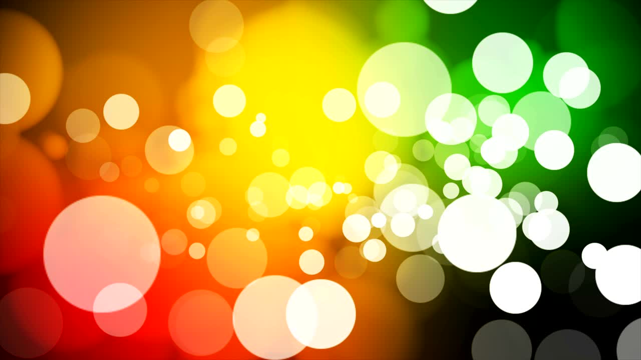 브로드캐스트 빛 보케, 다채로운 색상, 이벤트