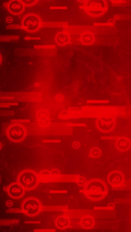 a rich red background with captivating depth for modern branding.