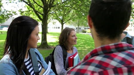 Students-chatting-together-outside