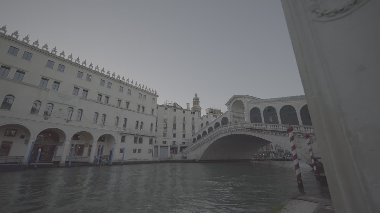 Ponte e Vista del Canale di Venezia