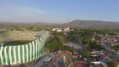 Agustin-Coruco-Diaz-Zacatepec-Soccer-Stadium-In-Morelos,-Mexico