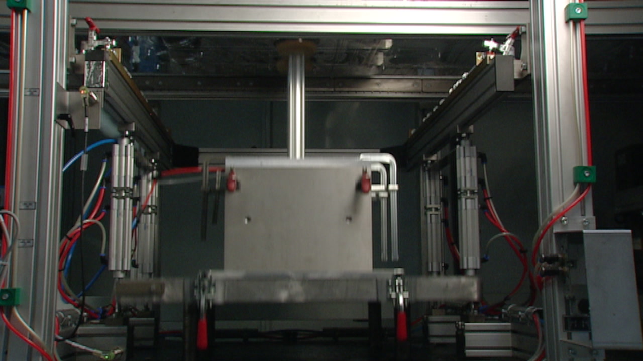 Factory press forming disposable plastic items