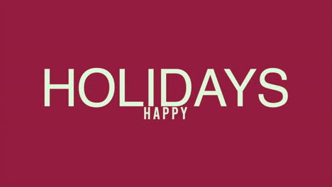 Happy-Holiday-Typography-on-a-Vivid-Red-Gradient-Backdrop