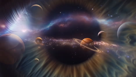 the human eye: from microcosm to macrocosm