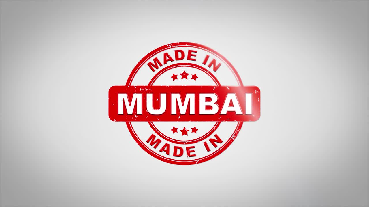 Fremstillet i Mumbai Stempel