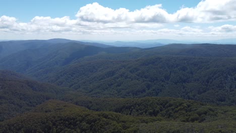 Slow-drone-dolly-in-to-rolling-mountains-in-the-Victorian-high-country-in-Mt-Buller