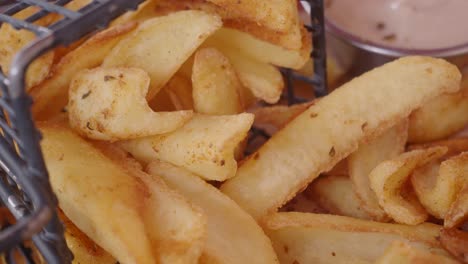 Papas fritas crujientes