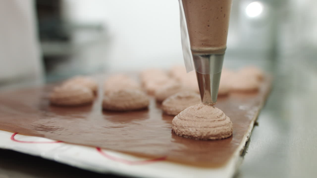 Making Chocolate Meringues