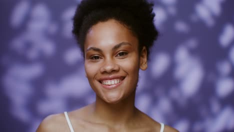 smiling woman portrait