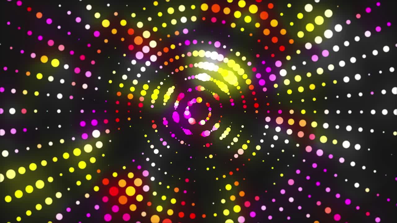 baile de discoteca en 4k y música electrónica de fondo.