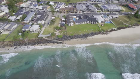 Town-Reveal---Lennox-Heads---Northern-Rivers-Region---NSW---Australia---Aerial-Shot