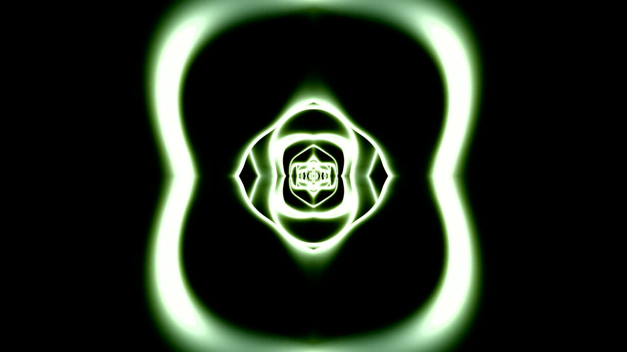 추상적인 녹색 빛 패턴