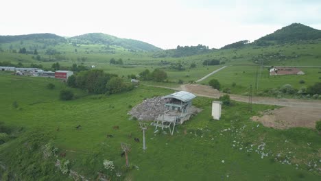 Estación-De-Elevación-Superior,-Vratsa-Bulgaria