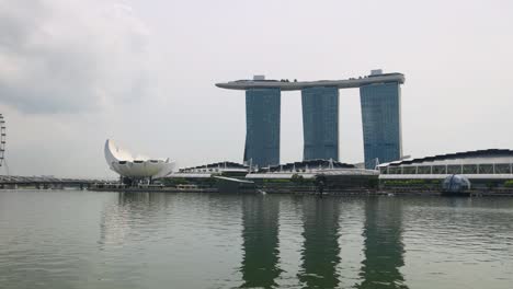 iconic skyline evolves over brief time span.