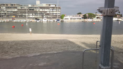 Beach-showers-and-small-inlet