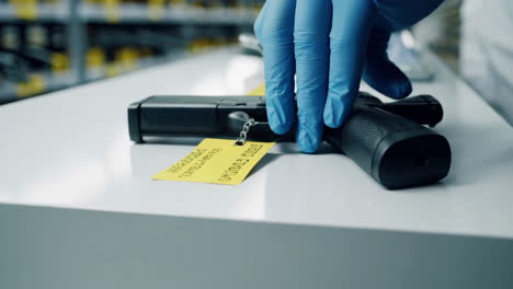 inventory of firearms