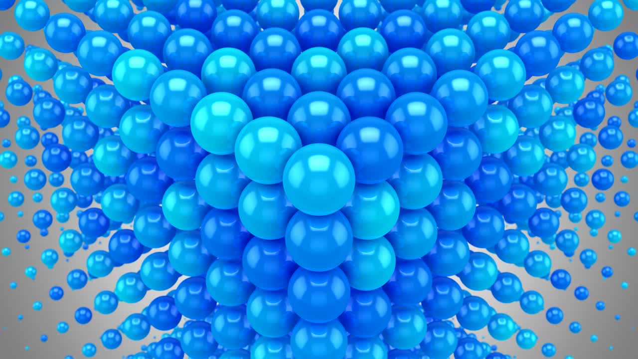 구들은 우주에서 파동을 형성했습니다.