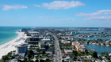 Magníficas-Vistas-De-La-Ciudad-Y-La-Playa-En-Florida---Timelapse