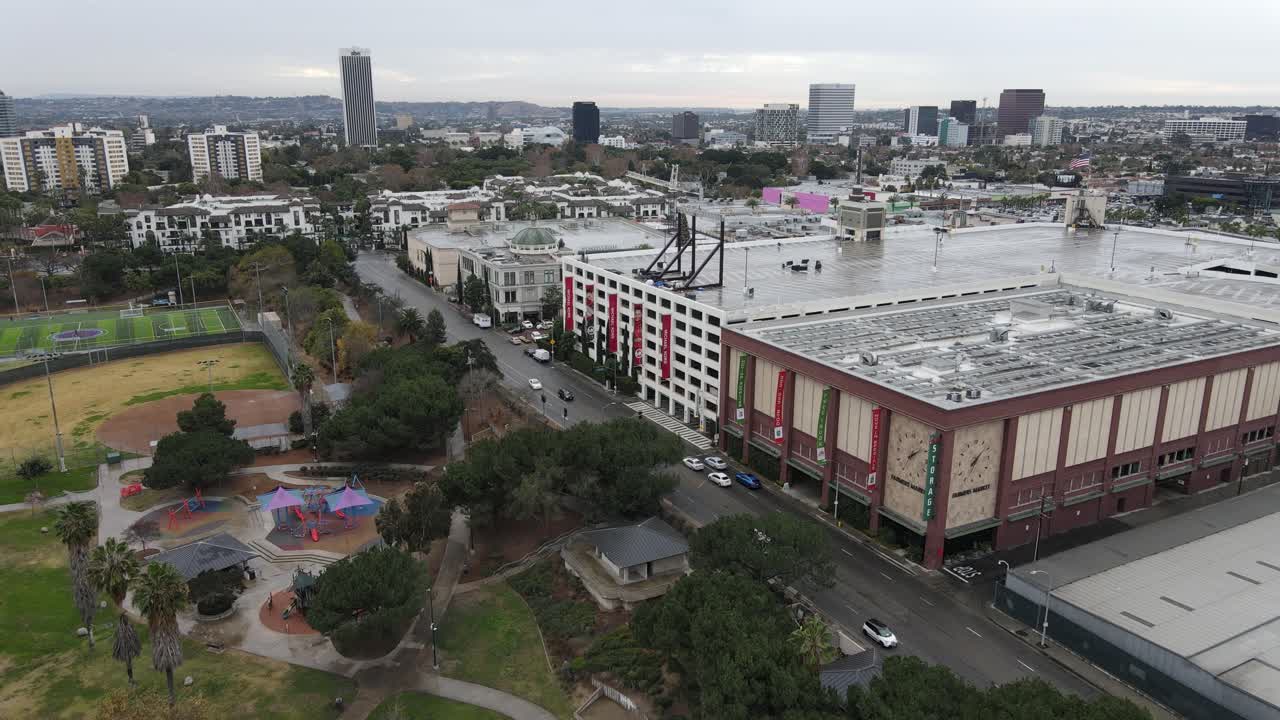 웨스트 la와 캘리포니아의 그로브