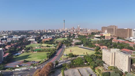 Horizonte-De-Johannesburgo-En-Johannesburgo-En-Gauteng-Sudáfrica