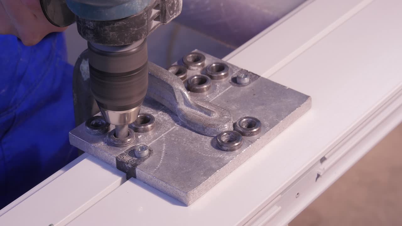 굴착 및 조립 금속 창문 프레임