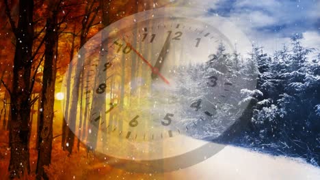 temporadas de otoño e invierno