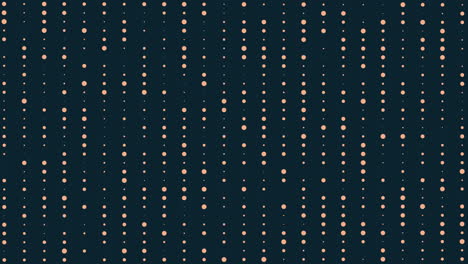 mesmerizing matrix grid of white dots on dark blue background