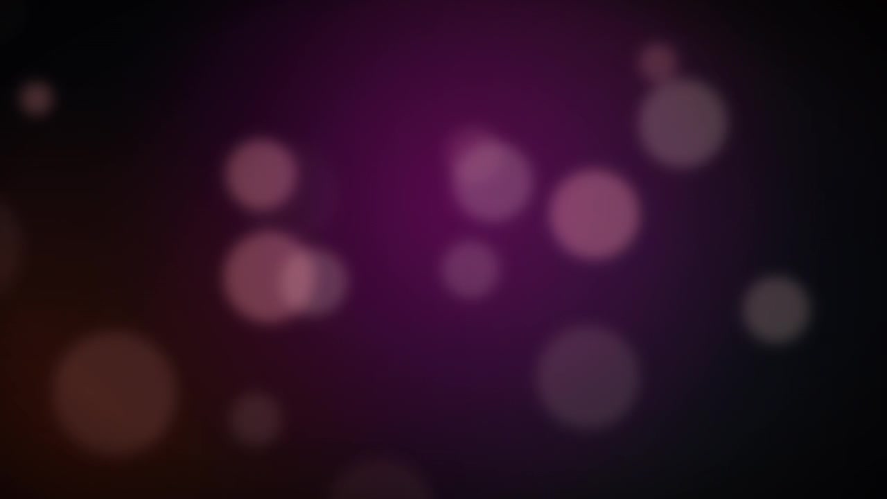 Abstract Background with Soft Glowing Bokeh Circles