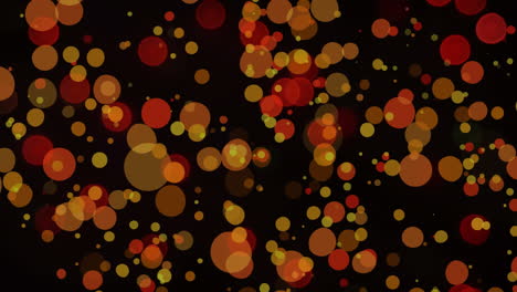 luces bokeh brillantes