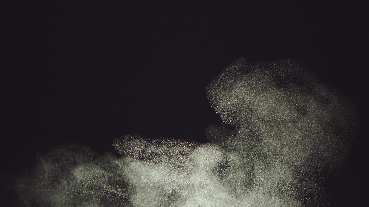 explosión de partículas abstractas