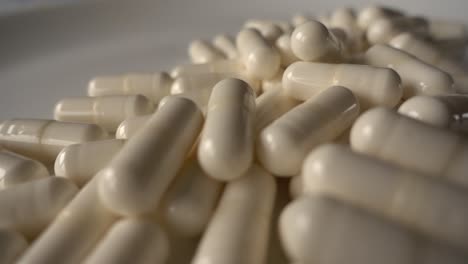 medical capsule pills as background