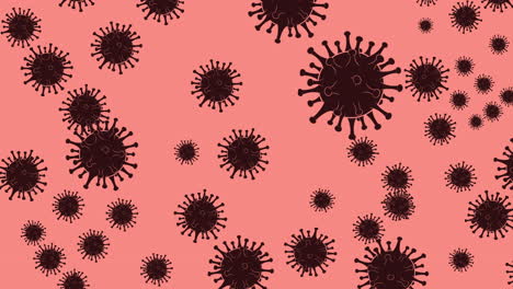 Covid-19-Coronavirus-Hintergrundbild-Mit-Hellrot-Und-Mit-Bewegung