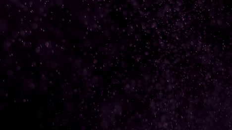 shimmering glittering particles with bokeh