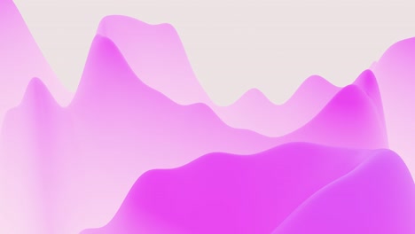 4k seamless loop with abstract fluid violet gradients, inner glow wavy surface. beautiful color gradients as abstract liquid background, smooth animation. 3d in flat pleasant modern style 7