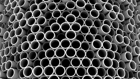 background of pipes