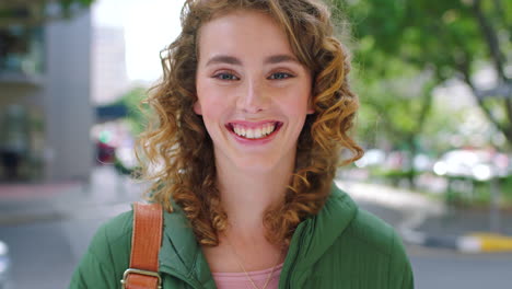 Portrait-of-a-happy-pretty-woman-looking-cheerful