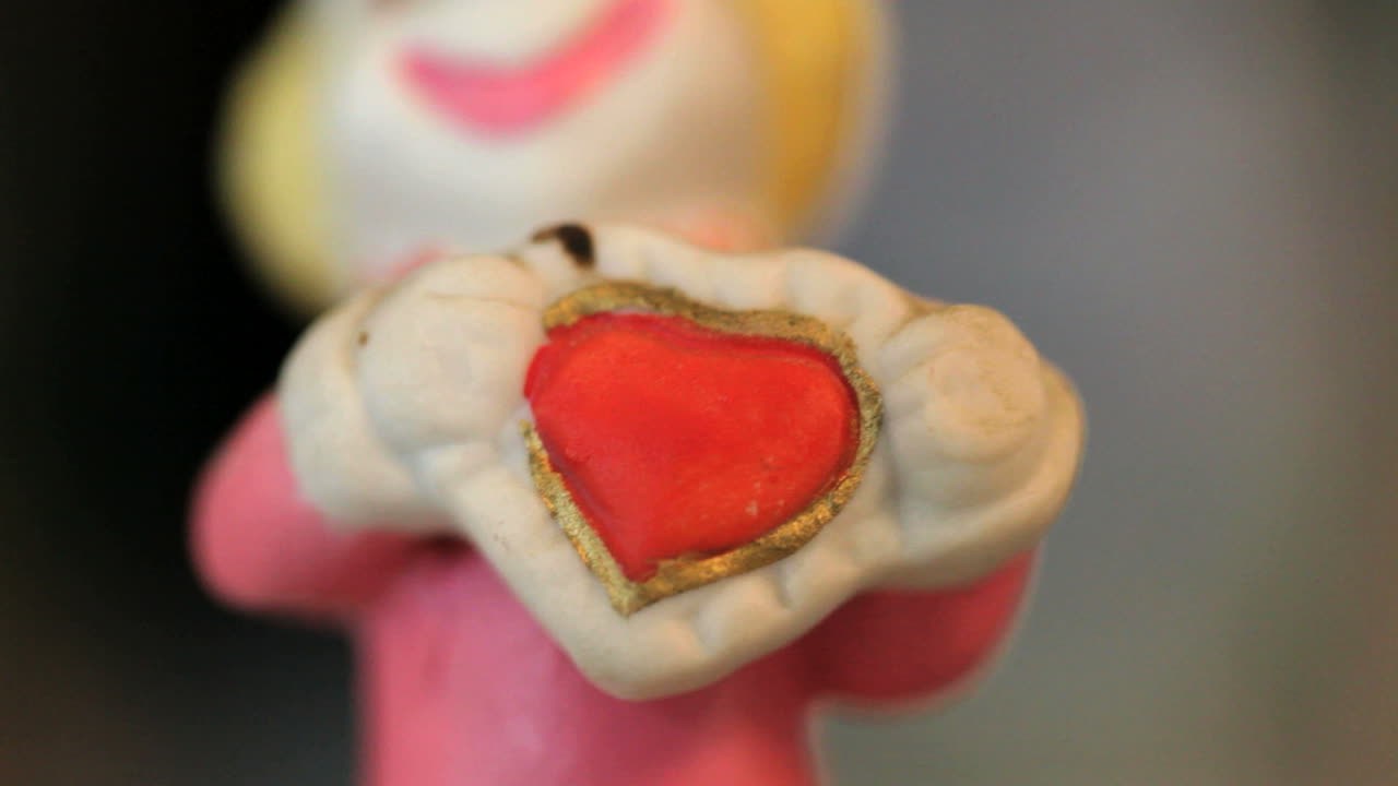 montaje de estatuillas de payasos con muchas tomas diferentes