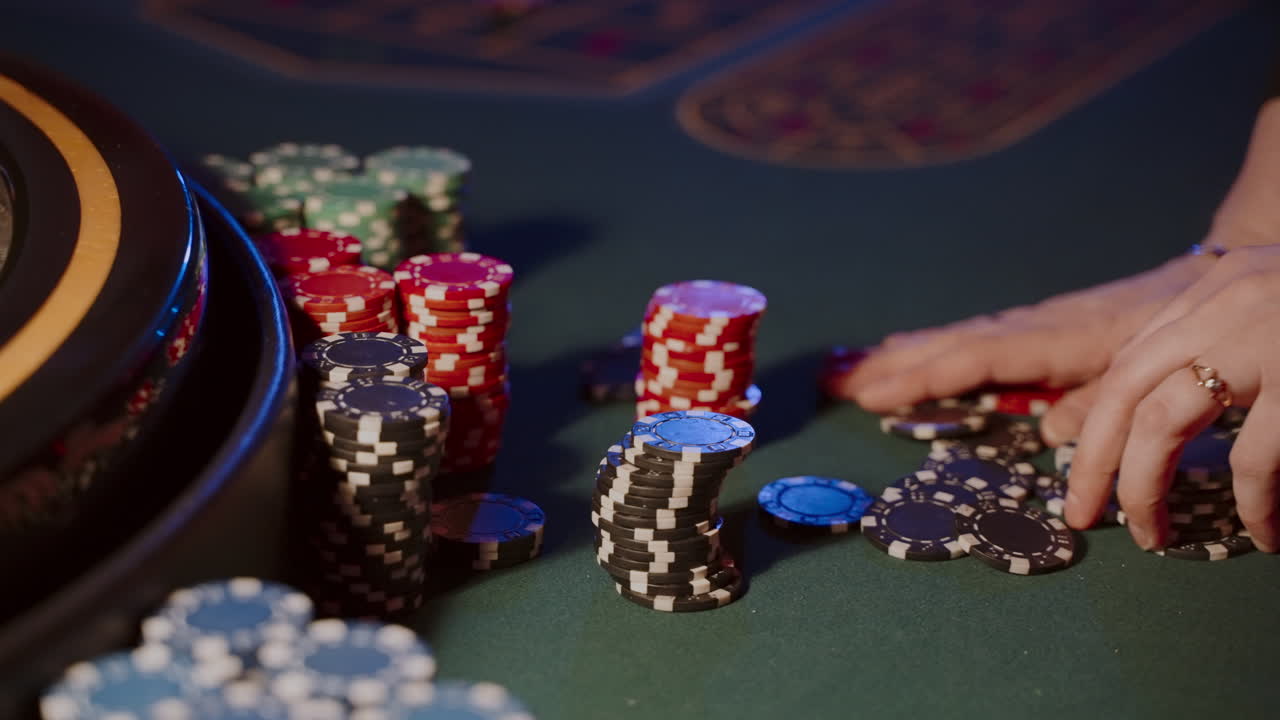 juego de póquer en un casino