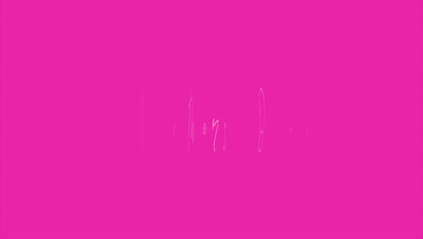 celebrar el día de la madre con un hermoso estilo escrito a mano sobre un fondo rosa
