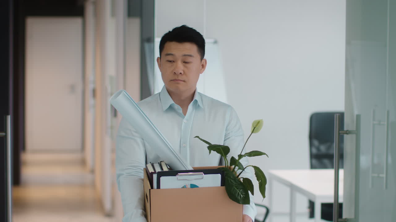 Employee Leaving Office