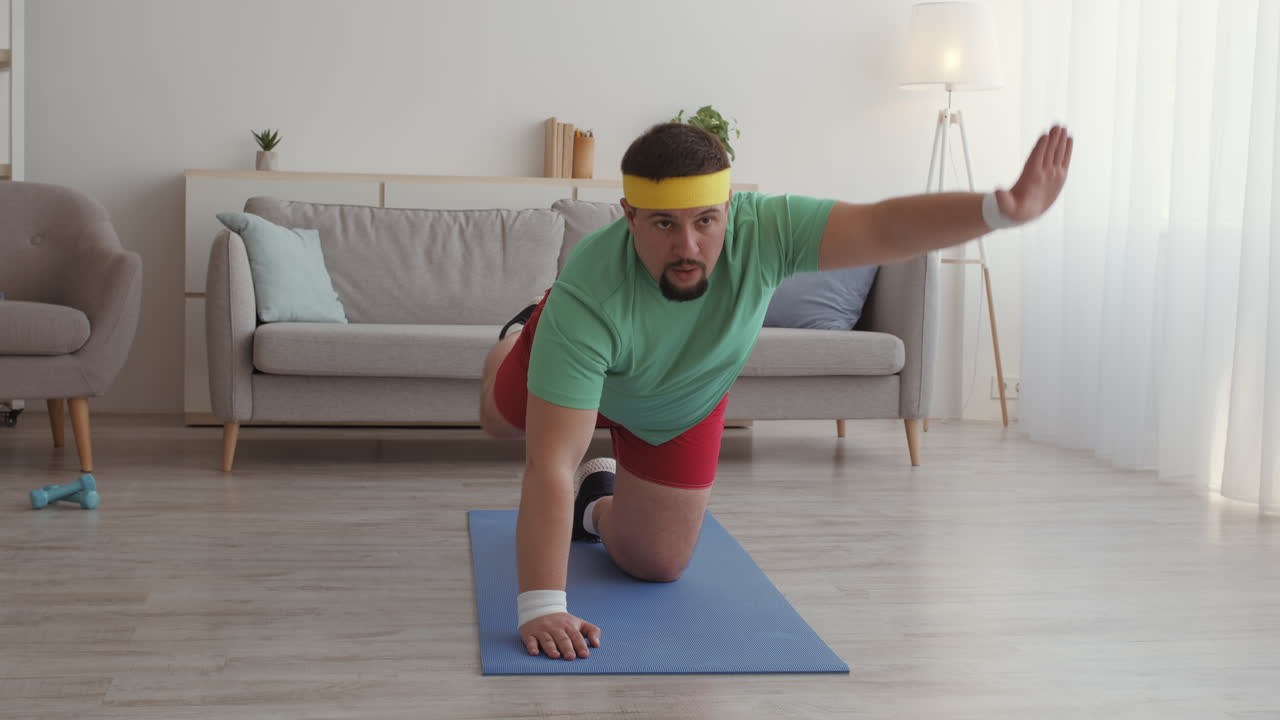 rutina de ejercicios en casa divertida