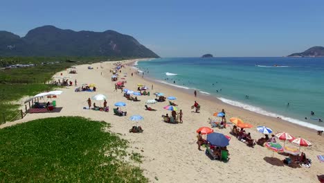 paradise beach, beautiful beach, wonderful beaches around the world,  grumari beach, rio de janeiro, brazil