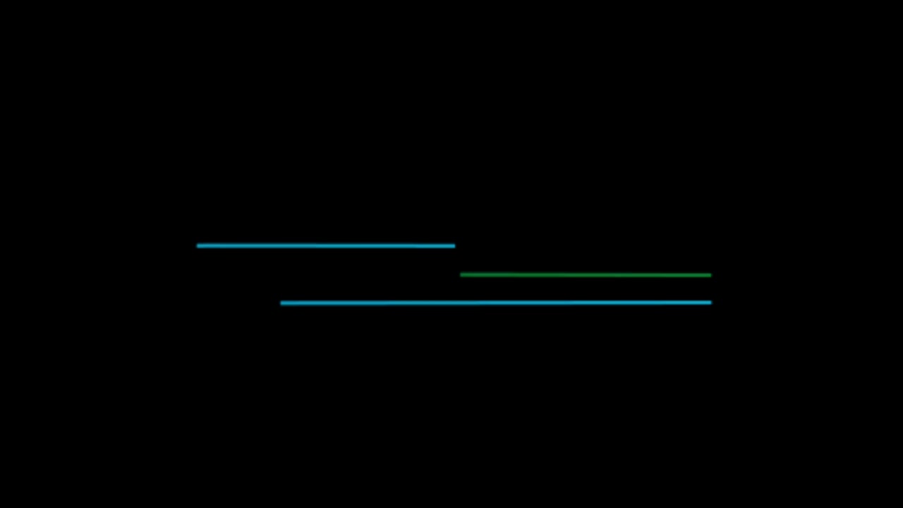 Animación de forma geométrica colorida flotando aislada sobre fondo negro.