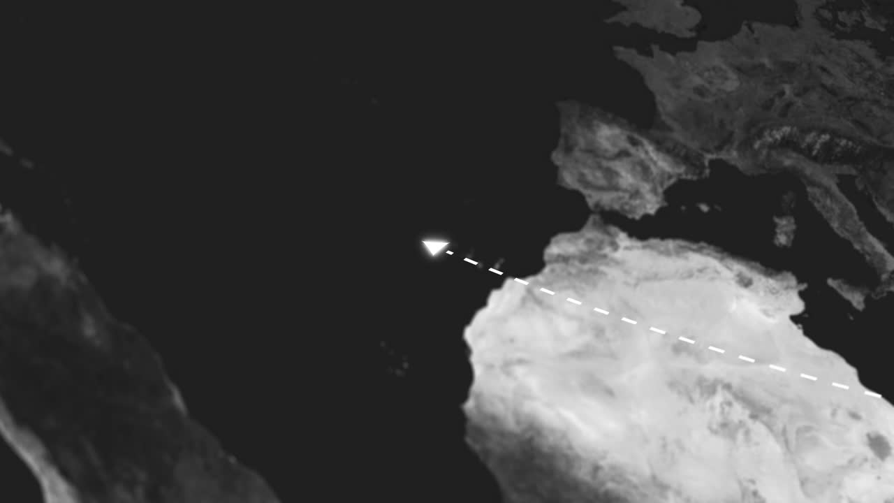 red, internet y futurista con flecha