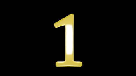 gold number 1