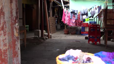 inside of a small house in antigua, guatemala