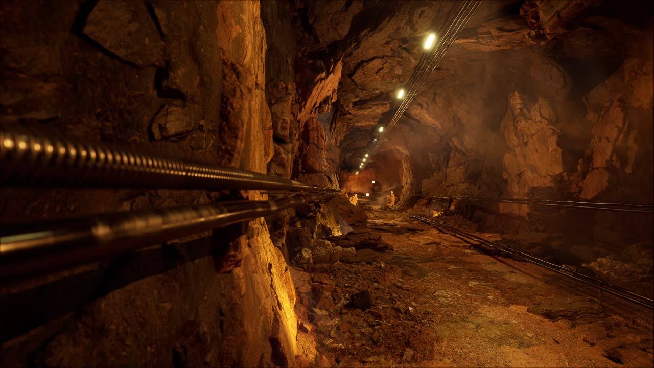 Underground Mine Tunnel