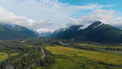 Video-4k-Del-Glaciar-Portage,-Alaska