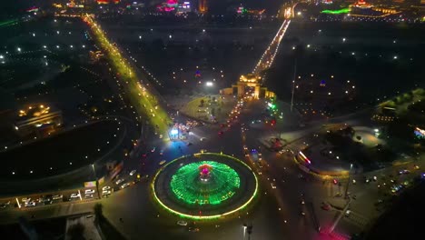 aerial view of 1090 chauraha gomti nagar, dr ambedkar dwar, lucknow metro and lucknow charbagh railway station and lucknow city